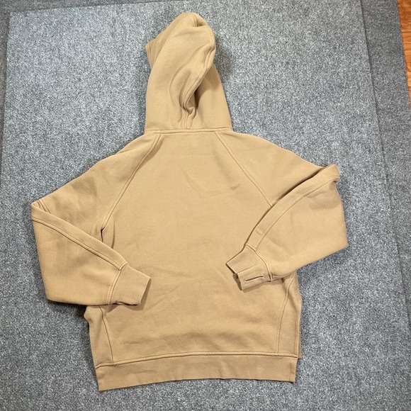 Lululemon Scuba Hoodie Size XS/S Khaki Brown Split Hem Pullover Athleisure Comfy - Picture 3 of 8